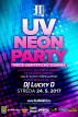 UV Neon Lightstick Night - El Mágico Praha