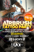 Airbrush Tattoo Night - Club Max Žďár nad Sázavou